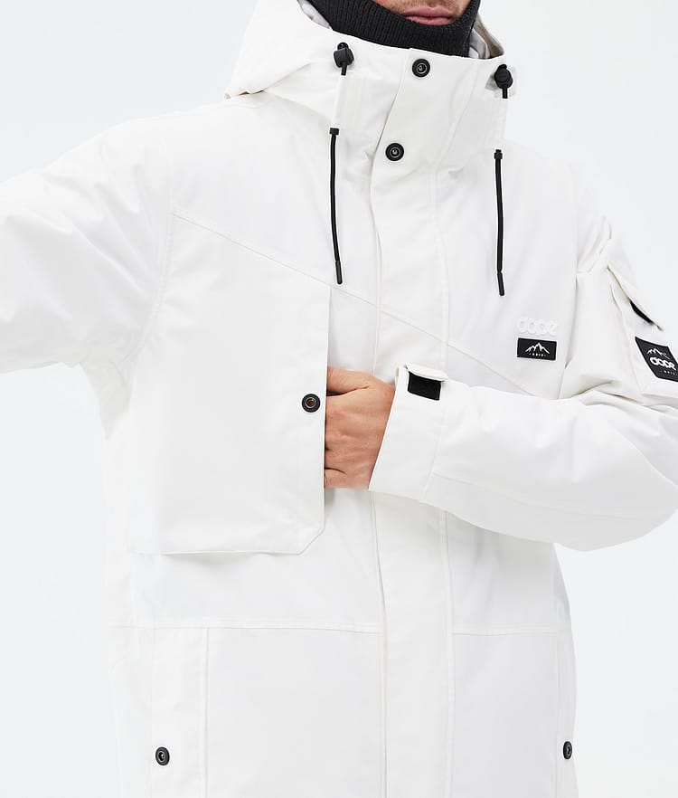 Dope Adept Snowboardjacka Herr Old White Renewed, Bild 8 av 9