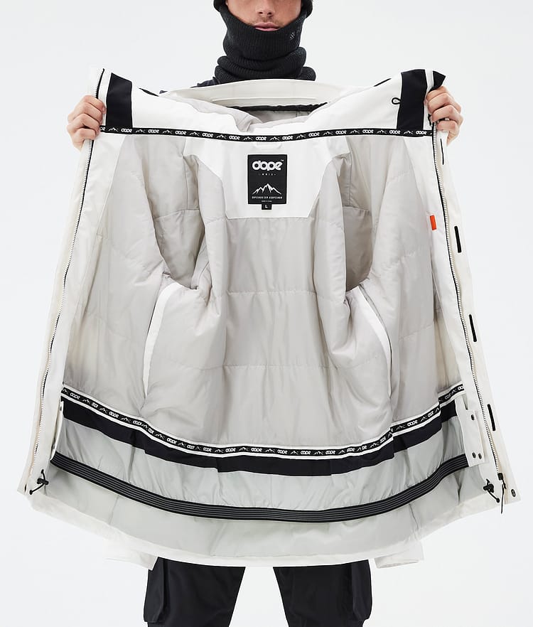 Dope Adept Snowboardjacka Herr Old White Renewed, Bild 9 av 9