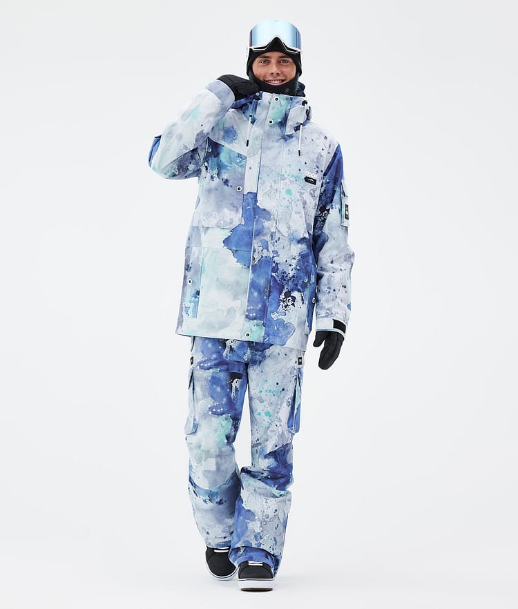 Dope Adept Snowboardjacka Herr Spray Blue Green, Bild 2 av 9