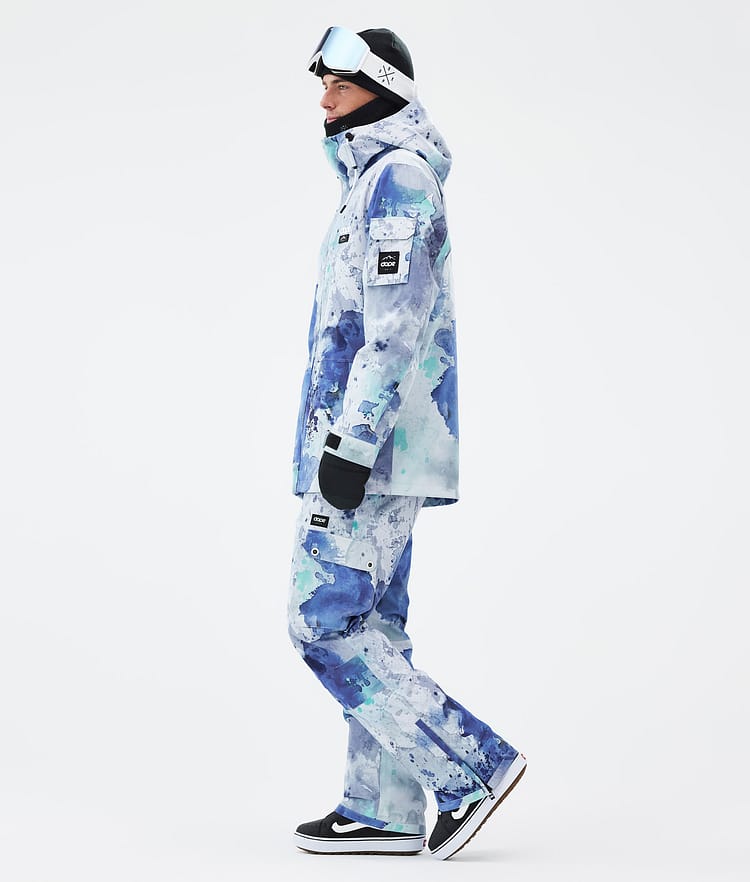 Dope Adept Snowboardjacka Herr Spray Blue Green, Bild 3 av 9