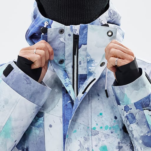 Främre dragkedja med dubbla flikar Huvudproduktbild,