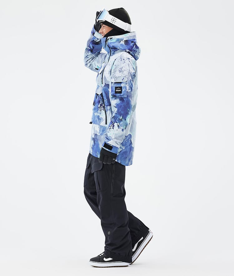 Dope Akin Snowboardjacka Herr Spray Blue Green, Bild 3 av 8