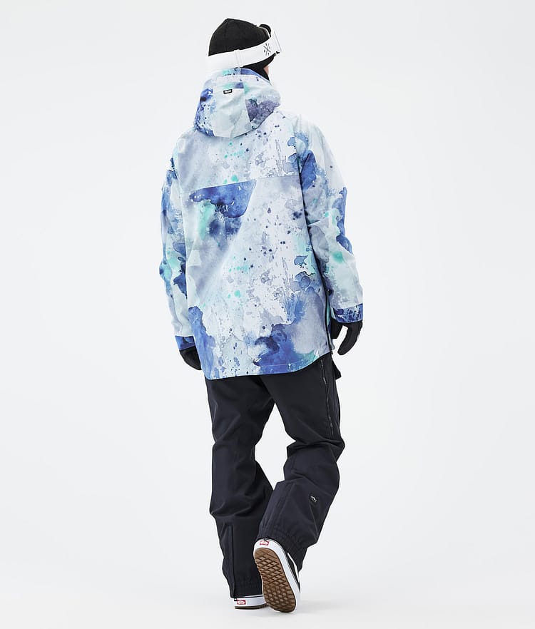 Dope Akin Snowboardjacka Herr Spray Blue Green, Bild 4 av 8