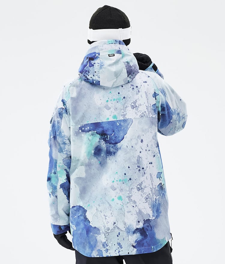 Dope Akin Snowboardjacka Herr Spray Blue Green, Bild 6 av 8