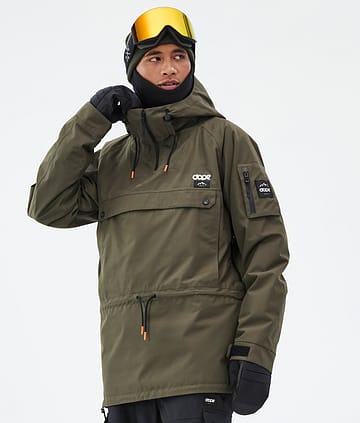 Dope Annok Snowboardjacka Man Olive Green