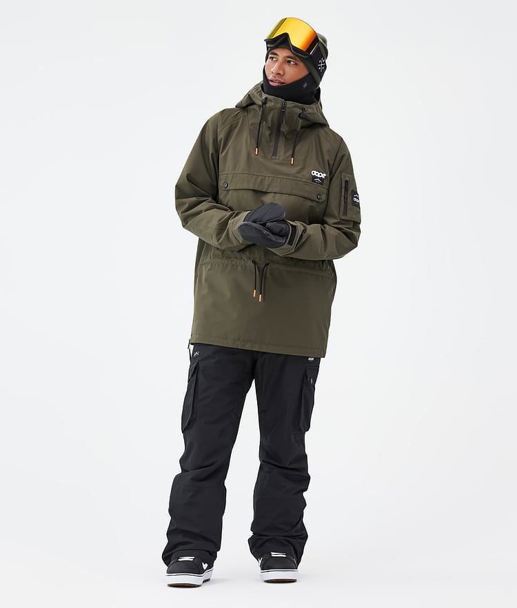 Dope Annok Snowboardjacka Herr Olive Green