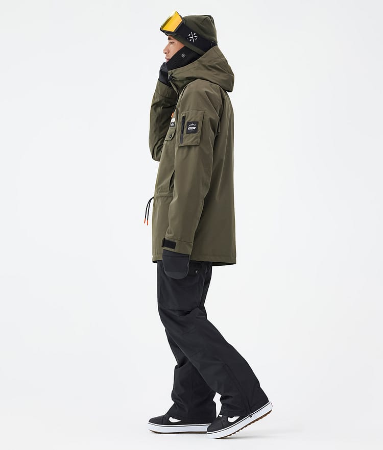 Dope Annok Snowboardjacka Herr Olive Green, Bild 3 av 8