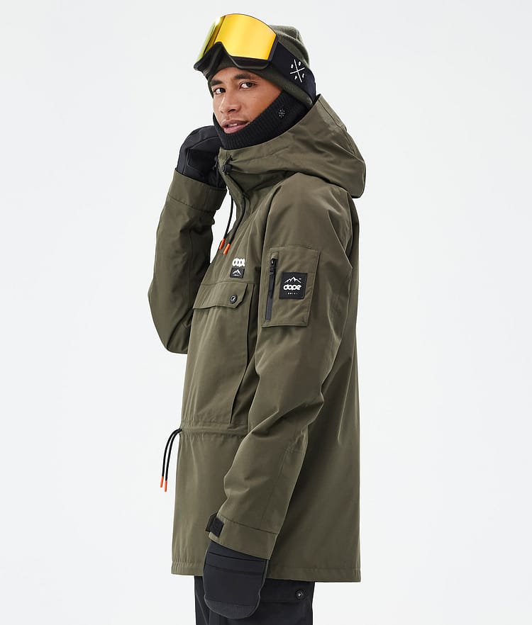 Dope Annok Snowboardjacka Herr Olive Green, Bild 5 av 8