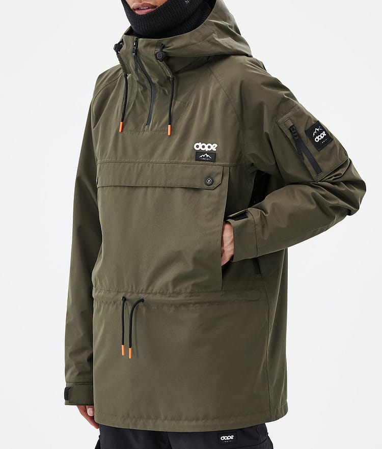 Dope Annok Snowboardjacka Herr Olive Green, Bild 7 av 8