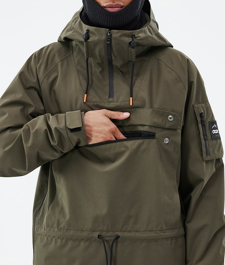 Dope Annok Snowboardjacka Herr Olive Green, Bild 8 av 8