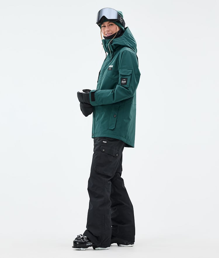 Dope Adept W Skidjacka Dam Bottle Green, Bild 4 av 10