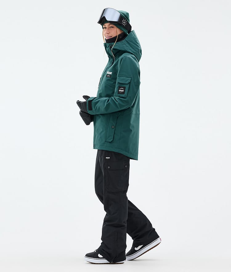 Dope Adept W Snowboardjacka Dam Bottle Green, Bild 4 av 10