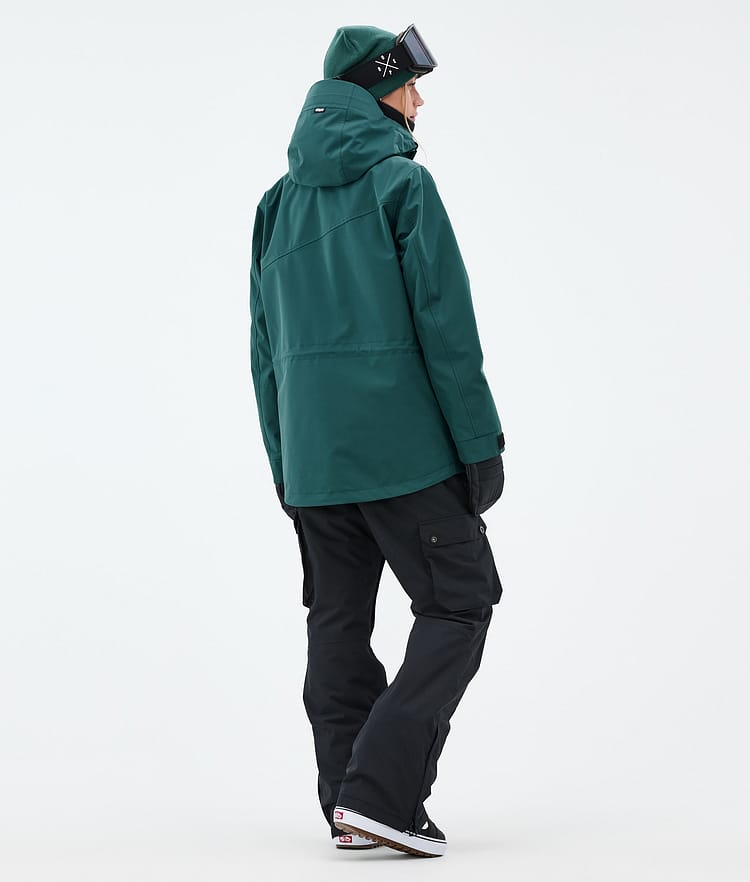 Dope Adept W Snowboardjacka Dam Bottle Green, Bild 5 av 10