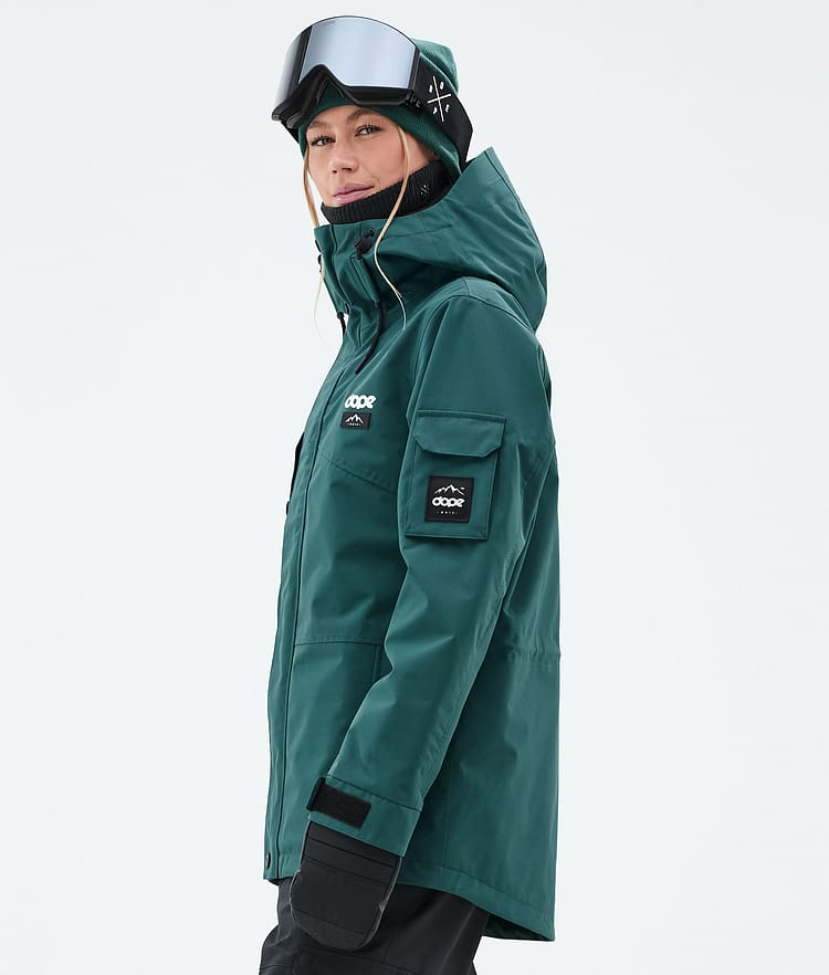 Dope Adept W Snowboardjacka Dam Bottle Green, Bild 6 av 10