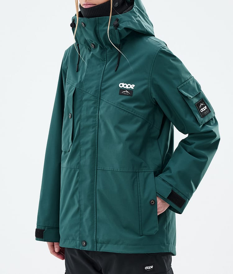 Dope Adept W Snowboardjacka Dam Bottle Green, Bild 9 av 10