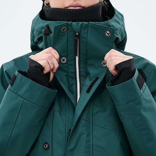 Främre dragkedja med dubbla flikar Huvudproduktbild,