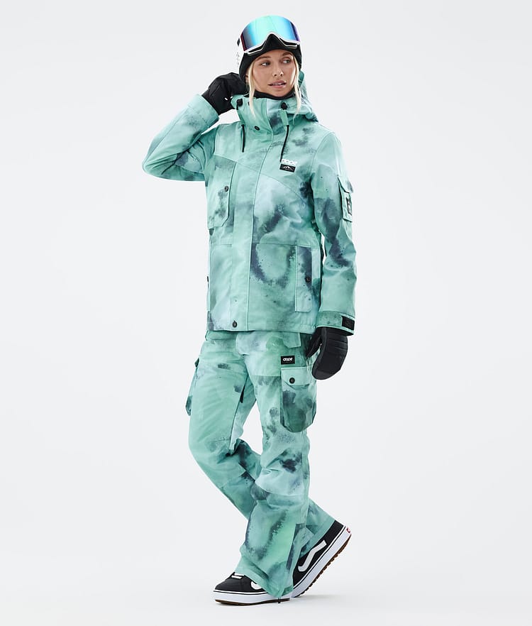 Dope Adept W Snowboardjacka Dam Liquid Green Renewed, Bild 3 av 9