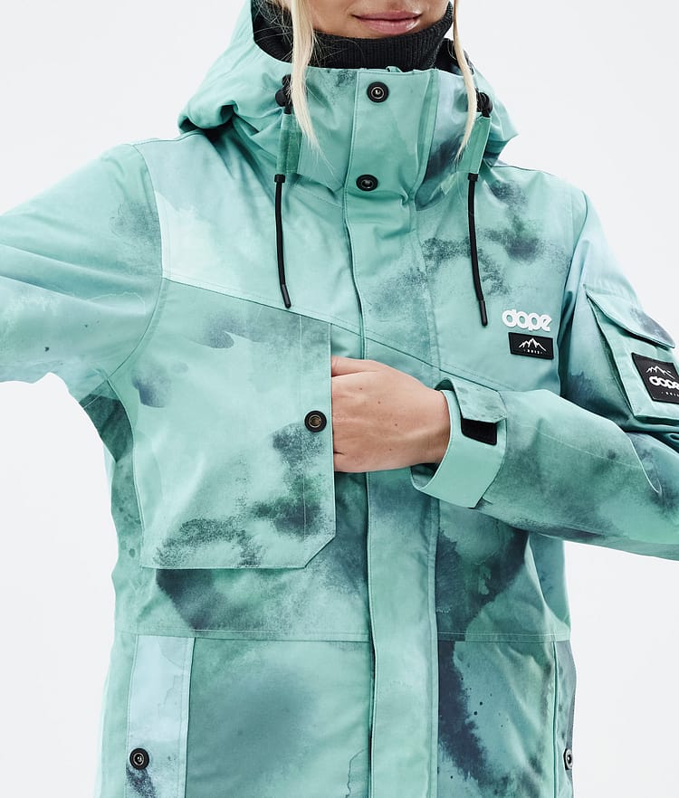 Dope Adept W Skidjacka Dam Liquid Green, Bild 8 av 9