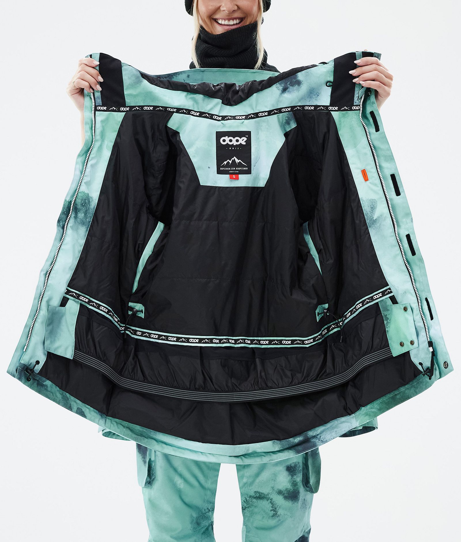 Dope Adept W Skidjacka Dam Liquid Green, Bild 9 av 9