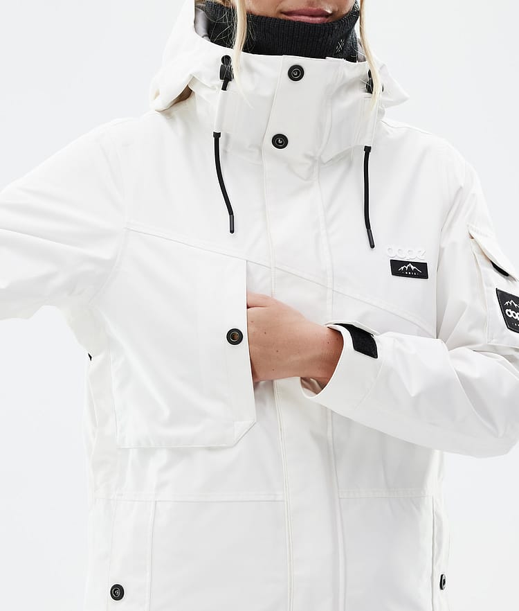 Dope Adept W Snowboardjacka Dam Old White, Bild 8 av 9