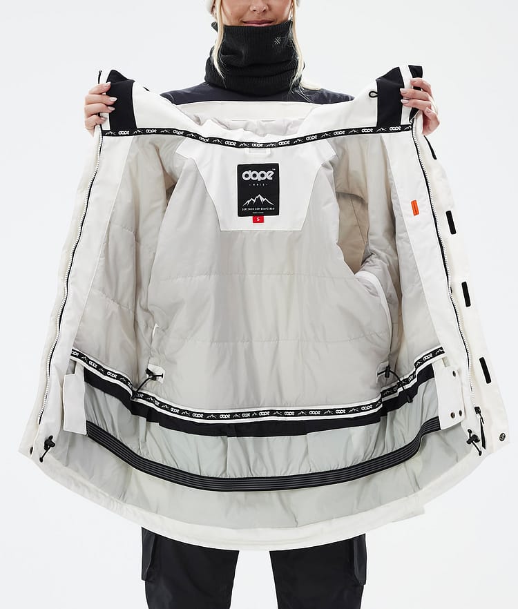 Dope Adept W Snowboardjacka Dam Old White, Bild 9 av 9