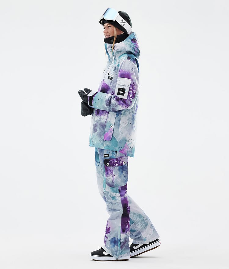 Dope Adept W Snowboardjacka Dam Spray Green Grape, Bild 3 av 9