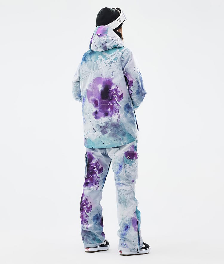 Dope Adept W Snowboardjacka Dam Spray Green Grape, Bild 4 av 9