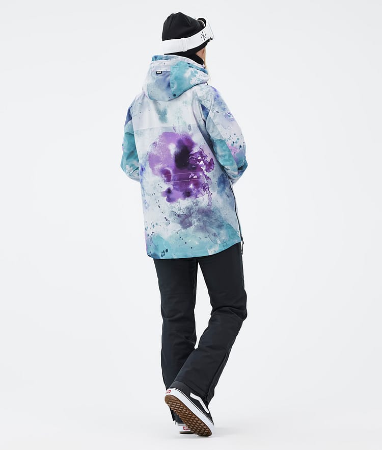 Dope Akin W Snowboardjacka Dam Spray Green Grape, Bild 4 av 8