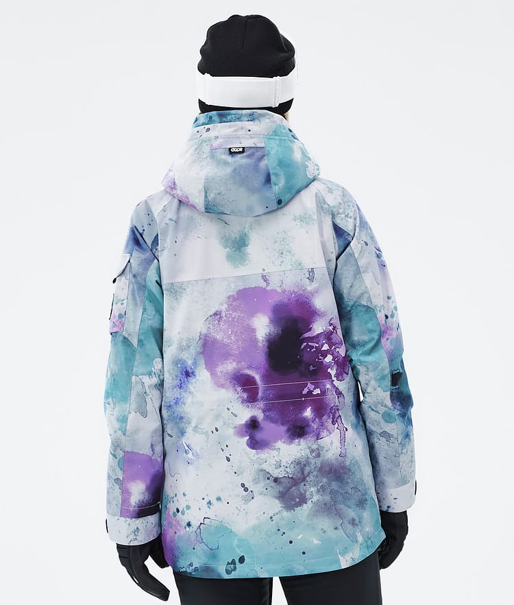 Dope Akin W Snowboardjacka Dam Spray Green Grape, Bild 6 av 8