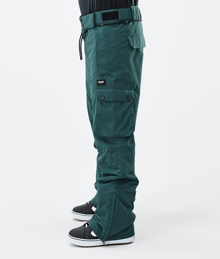 Dope Iconic Snowboardbyxa Herr Bottle Green Renewed, Bild 3 av 7
