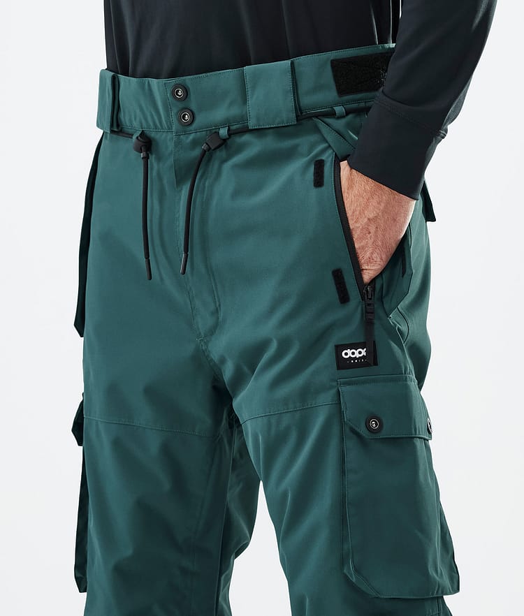 Dope Iconic Snowboardbyxa Herr Bottle Green Renewed, Bild 5 av 7