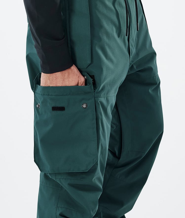 Dope Iconic Snowboardbyxa Herr Bottle Green Renewed, Bild 6 av 7