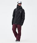 Dope Iconic Snowboardbyxa Herr Burgundy, Bild 2 av 7