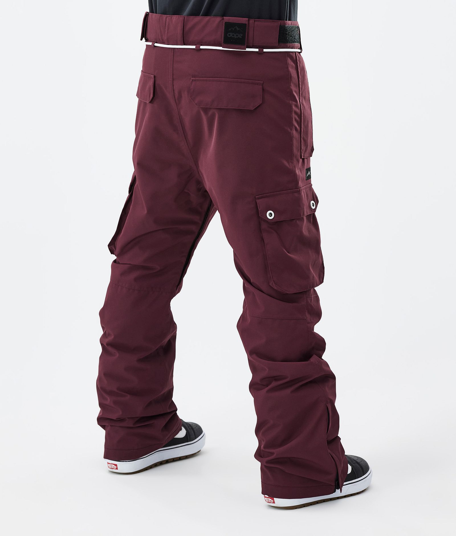 Dope Iconic Snowboardbyxa Herr Burgundy, Bild 4 av 7