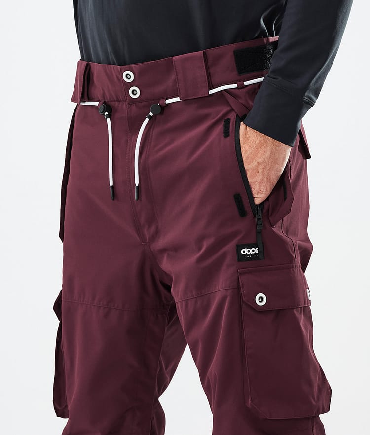 Dope Iconic Snowboardbyxa Herr Burgundy