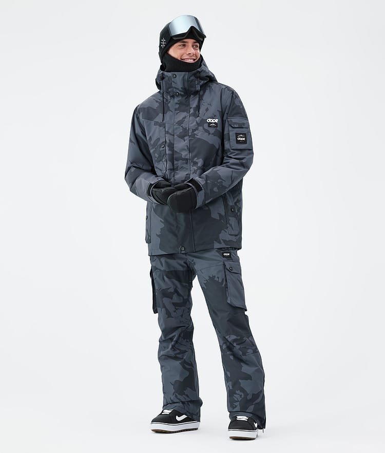 Dope Iconic Snowboardbyxa Herr Metal Blue Camo, Bild 2 av 7