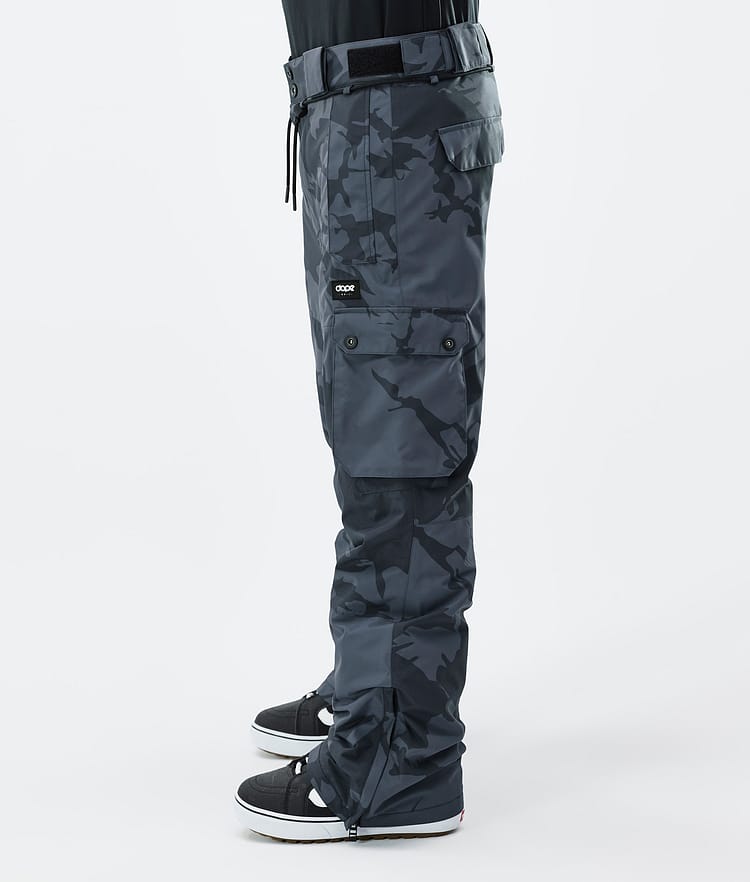 Dope Iconic Snowboardbyxa Herr Metal Blue Camo