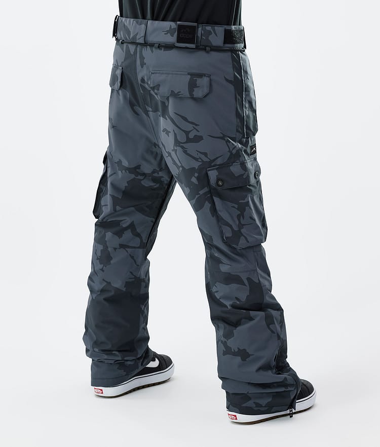 Dope Iconic Snowboardbyxa Herr Metal Blue Camo