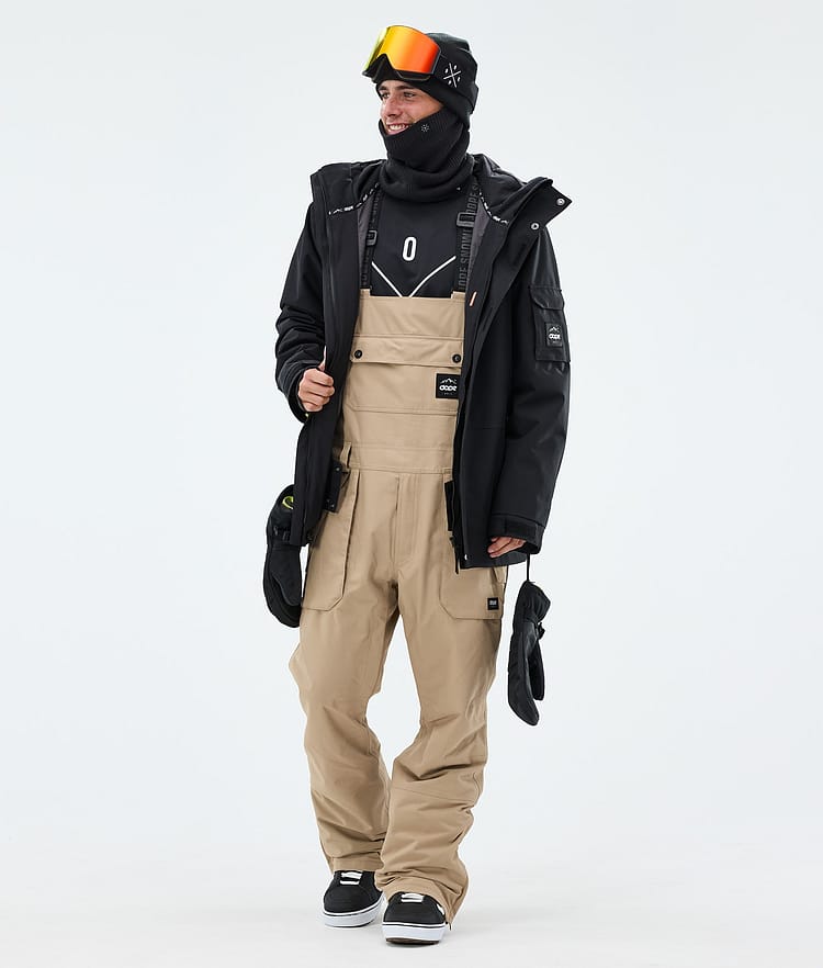 Dope Notorious B.I.B Snowboardbyxa Herr Khaki, Bild 2 av 7