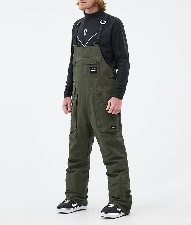 Dope Notorious B.I.B Snowboardbyxa Herr Olive Green, Bild 1 av 7