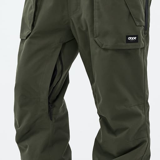 Ventilations dragkedjor med mesh på insidan Huvudproduktbild,