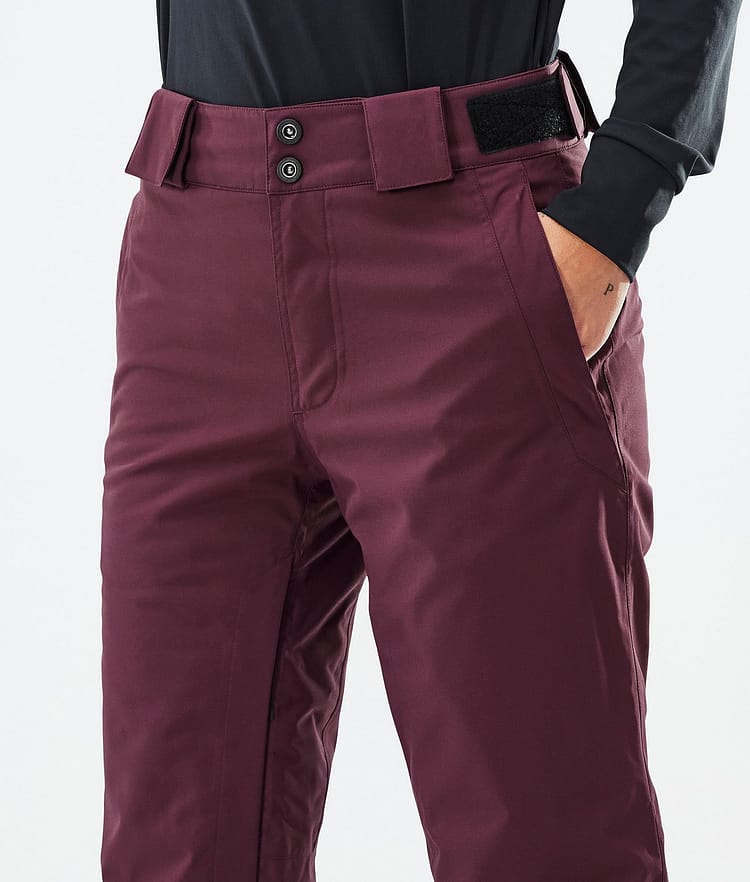 Dope Con W Snowboardbyxa Dam Burgundy Renewed, Image 5 of 6