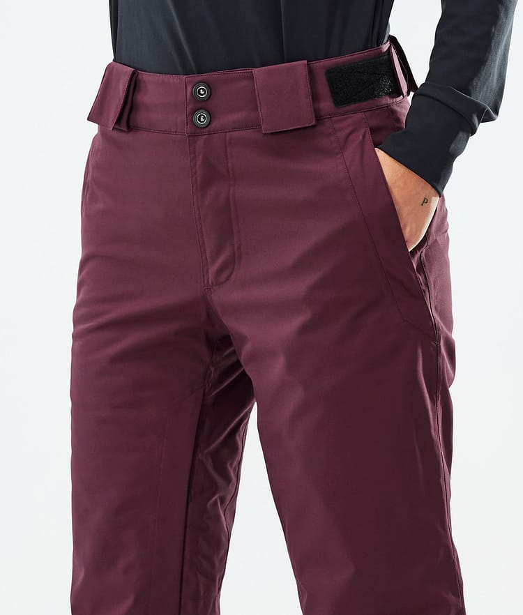 Dope Con W Snowboardbyxa Dam Burgundy Renewed, Bild 5 av 6