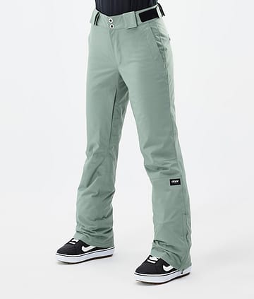 Dope Con W Snowboardbyxa Faded Green