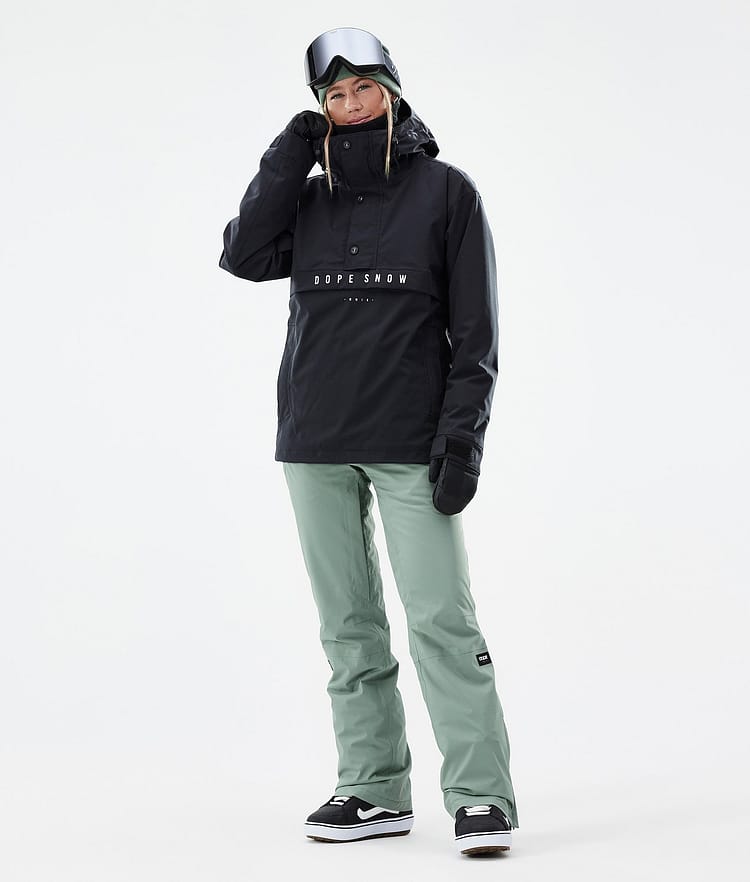 Dope Con W Snowboardbyxa Dam Faded Green Renewed, Image 2 of 6