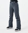 Dope Con W Snowboardbyxa Dam Metal Blue