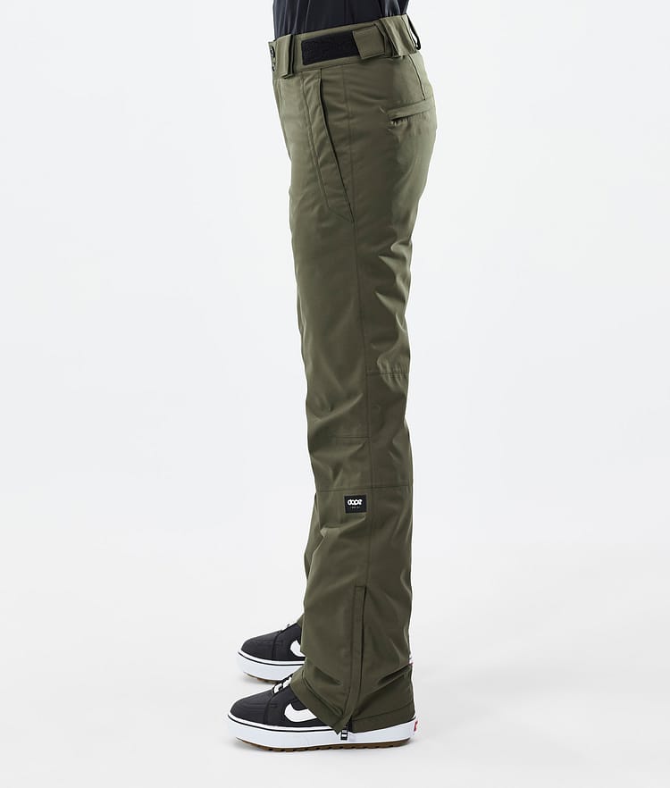 Dope Con W Snowboardbyxa Dam Olive Green, Bild 3 av 6