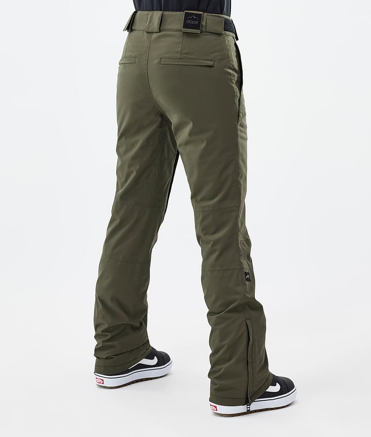 Dope Con W Snowboardbyxa Dam Olive Green, Bild 4 av 6