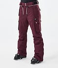 Dope Iconic W Skidbyxa Dam Burgundy, Bild 1 av 7