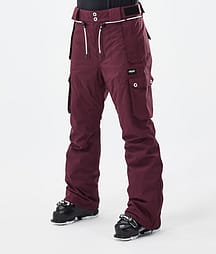 Dope Iconic W Skidbyxa Dam Burgundy